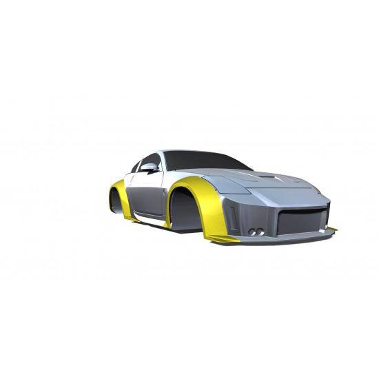 Rc wide hot sale body kit