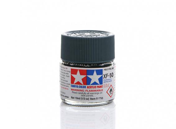 Tamiya Acrylic Mini XF-50 Field Blue (10ml)