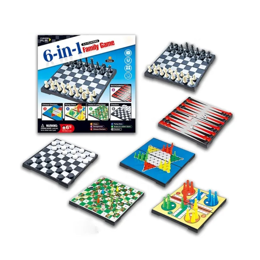 6-in-1 Family Game