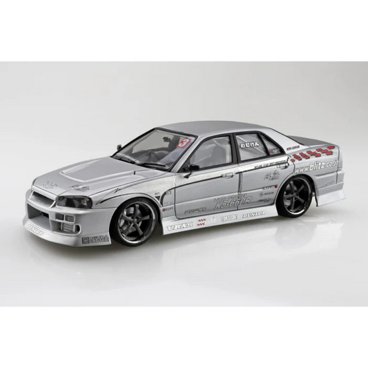 Aoshima 1/24 URAS 2002 D1 Spec REPLICA ER34 SKYLINE '01 (NISSAN)