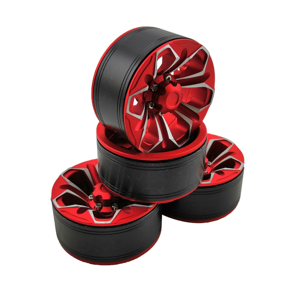 Aluminium Beadlock Crawler Wheels - Petals