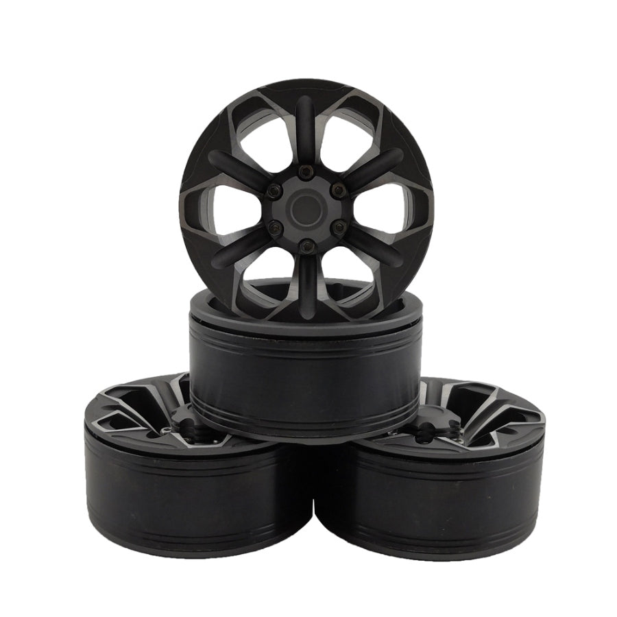 Aluminium Beadlock Crawler Wheels - Petals