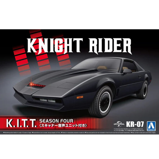 Aoshima 1/24 Knight Rider Knight 2000 K.I.T.T. Season IV Scanner & Sound Unit