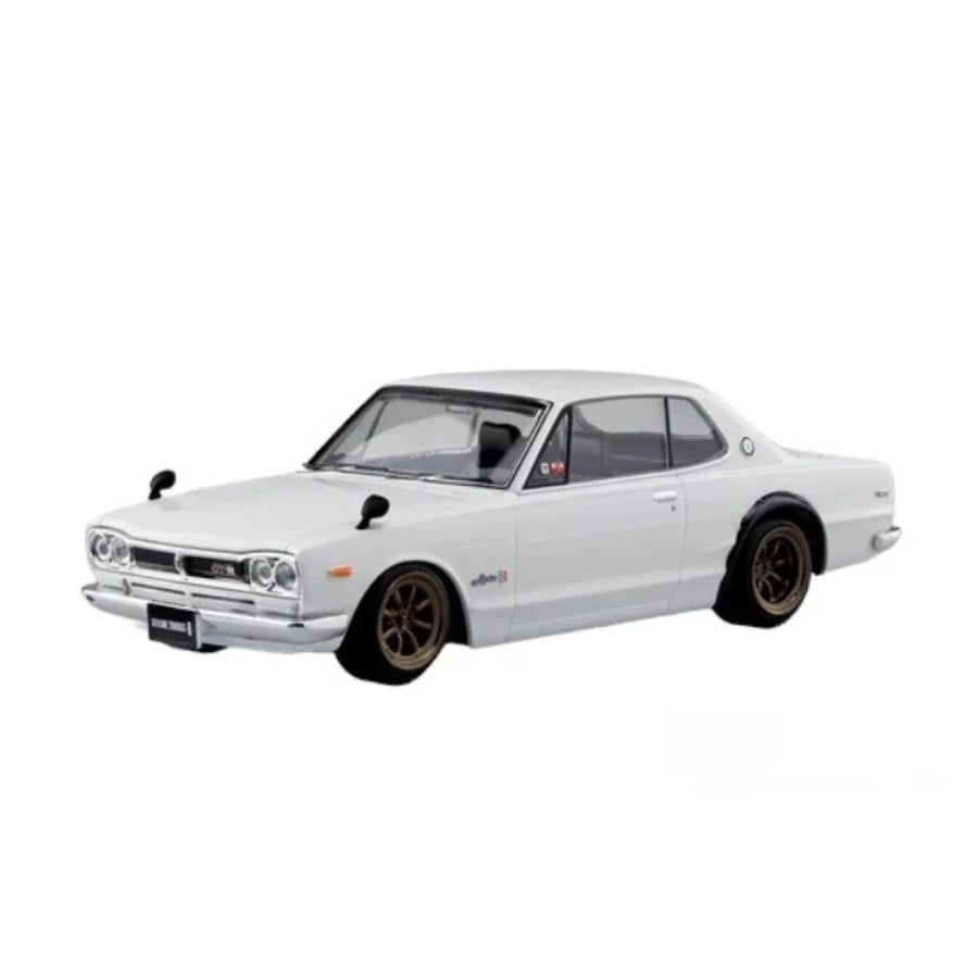 Aoshima 1/32 Snap Kit NISSAN SKYLINE 2000 GTR CUSTOM WHEEL (White)