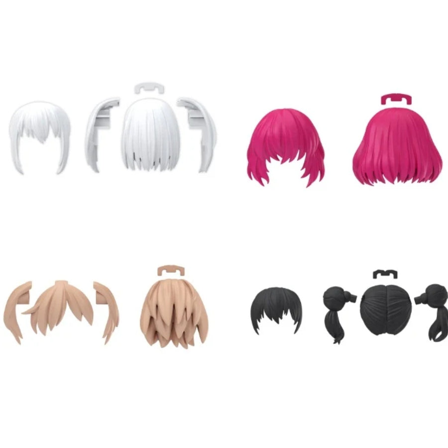 Bandai 30MS Option Hair Style Parts Vol.10 All 4 Types