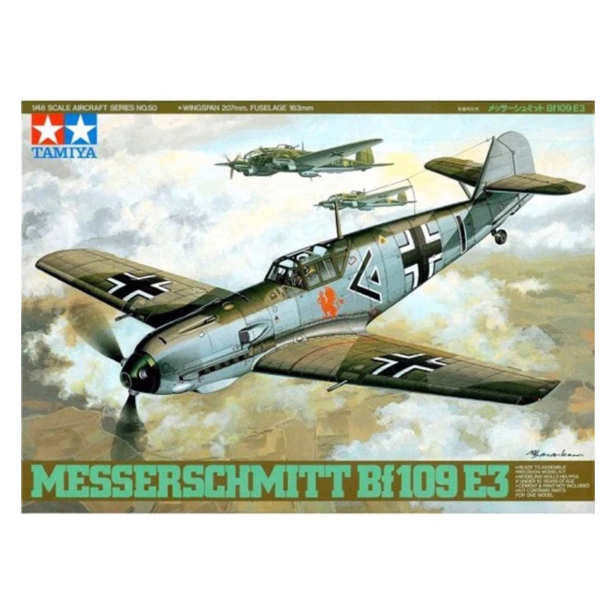 Tamiya 61050 1/48 Messerschmitt BF109 E-3