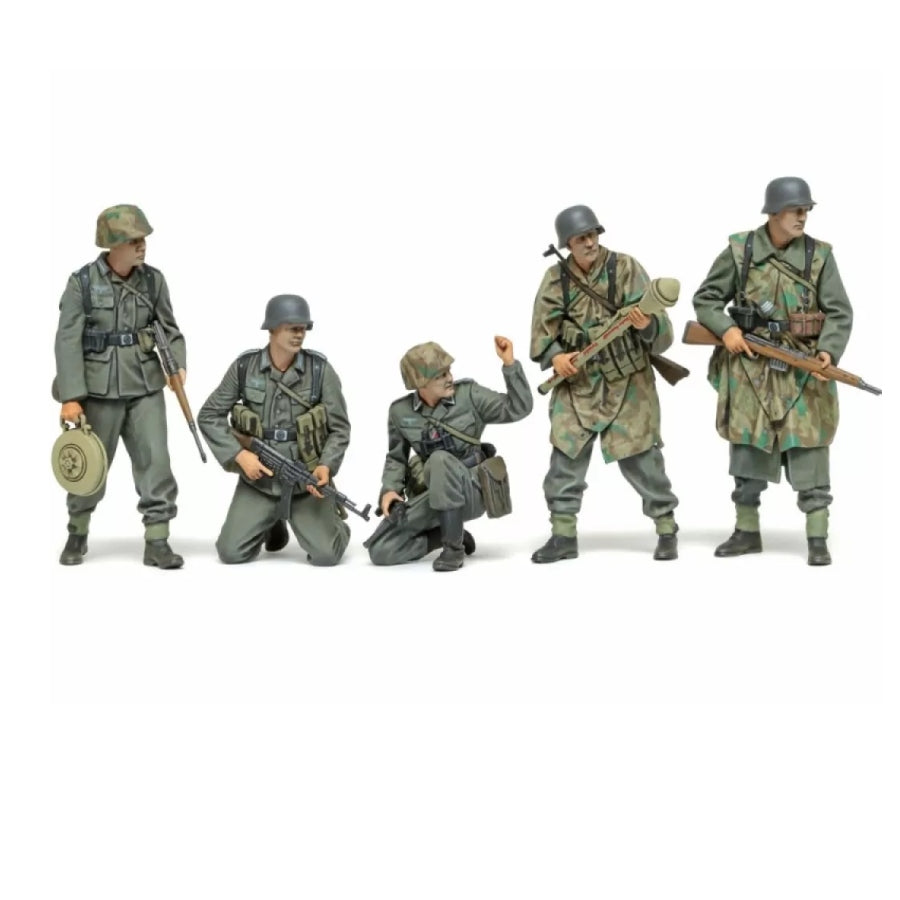 Tamiya 1/35 German Infantry Late WWII Scaled Plastic Model Set _ Aussie Hobbies