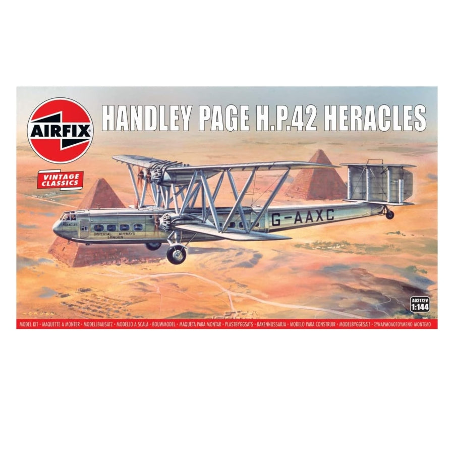 Airfix 1:144 Scale Handley Page H.P.42 Heracles Aircraft Model Kit