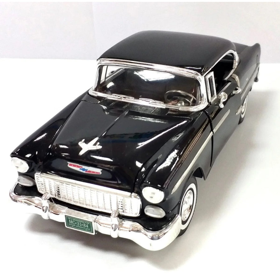 DDA 1:18 Motor Max - 1955 Chevy Bel Air Coupe - Black – Aussie Hobbies