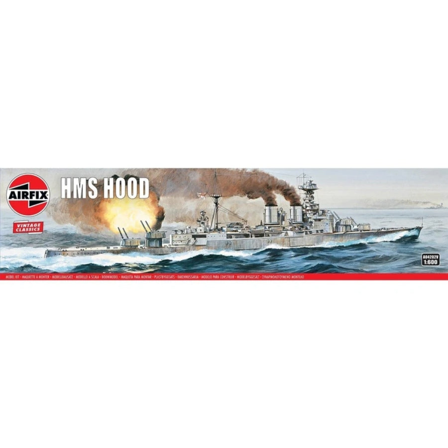 Airfix Vintage Classics: HMS Hood 1:600 Scale Model Kit