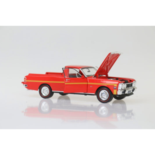 1:24 Red 1970 XW GTHO Ford Falcon Ute 351 T-Bar Auto (DDA2489)