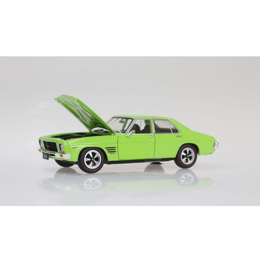 1:24 Lime Green HQ Holden GTS 4 Door Monaro