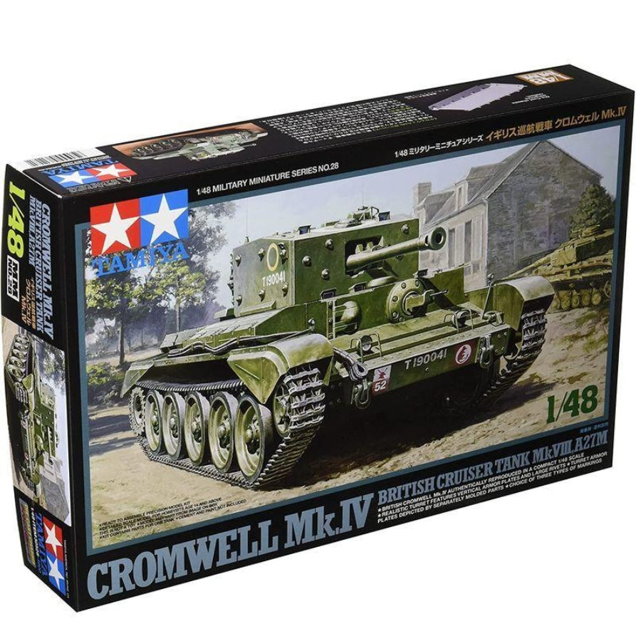 Tamiya 1/48 British Cromwell Tank Plastic Model Kit – Aussie Hobbies