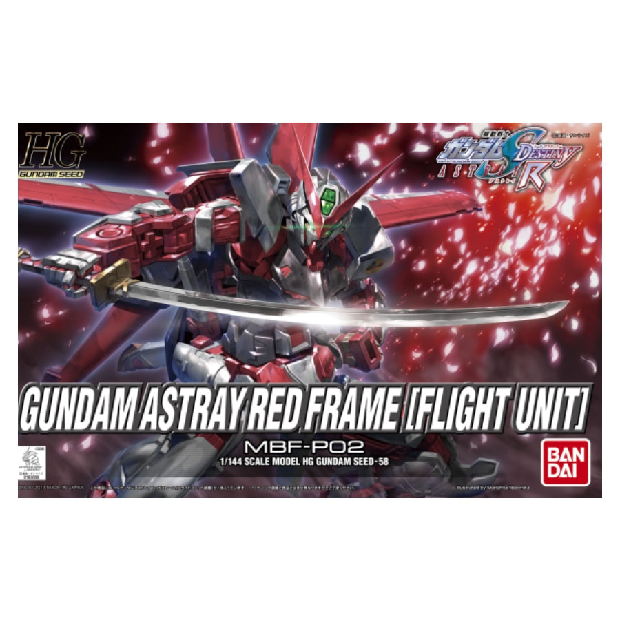 Bandai 5055602 - HG 1/144 Gundam Astray Red Frame (Flight Unit)