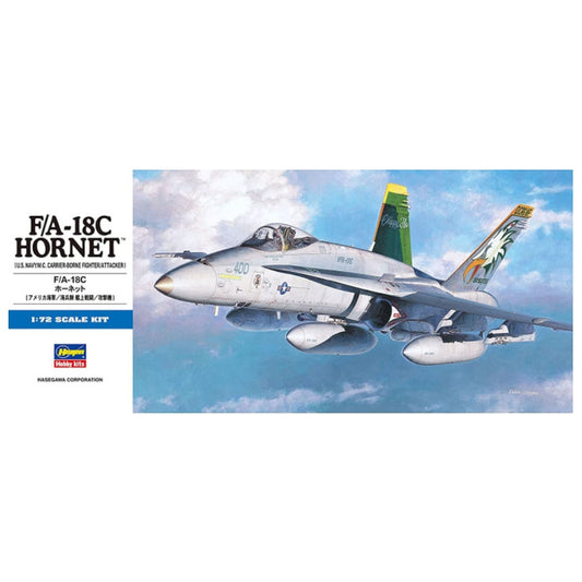 Hasegawa F/A-18C Hornet 1:72 Plastic Model Kit