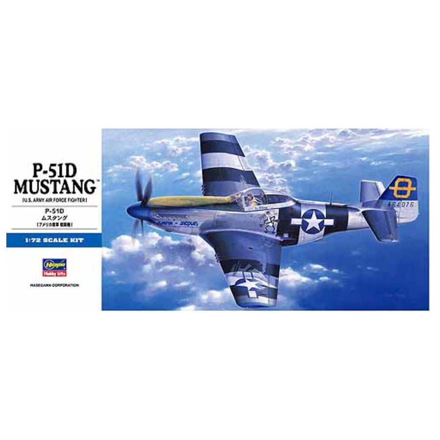 Hasegawa 1/72 P-51d Mustang Model Kit