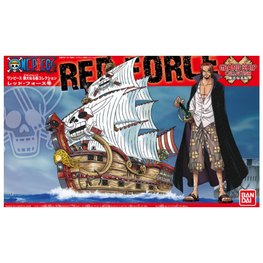 Bandai One Piece Grand Ship Collection Red Force Plastic Model Kit