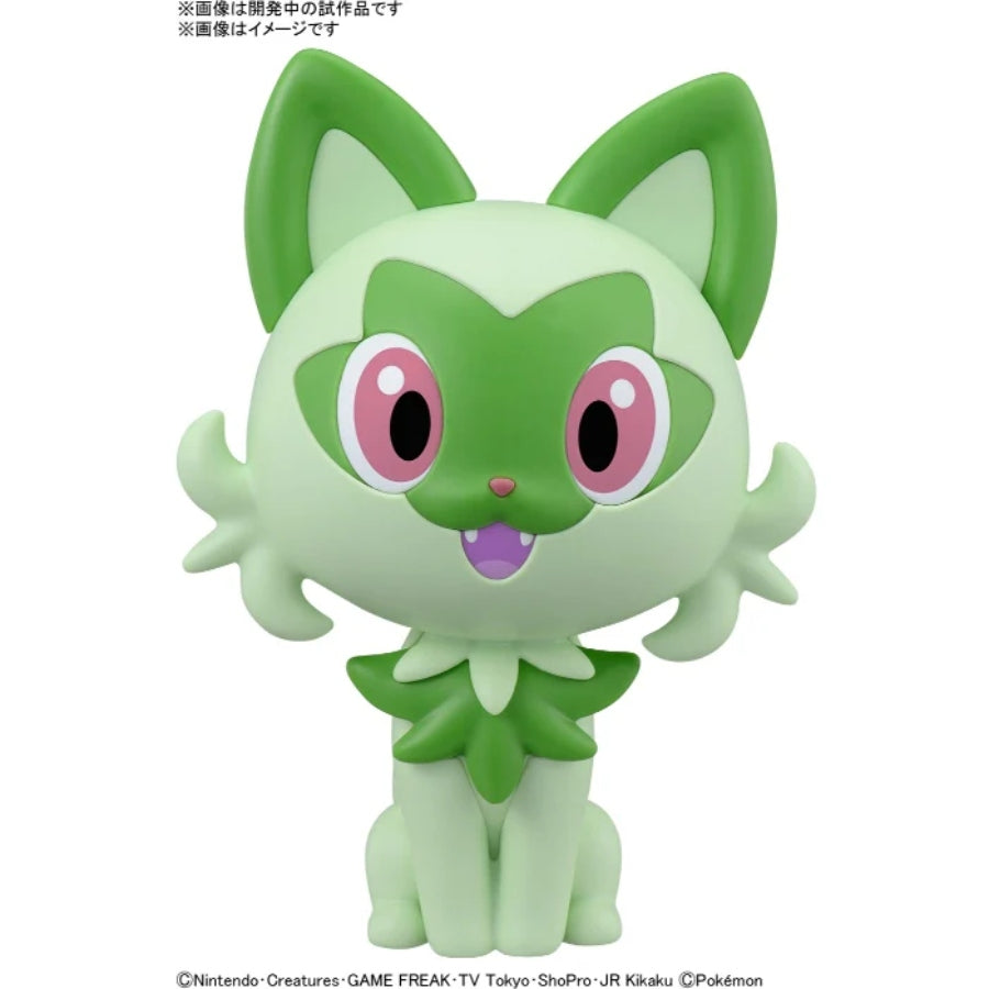 Bandai 5066546 Quick 18 Sprigatito Pokemon Model Kit