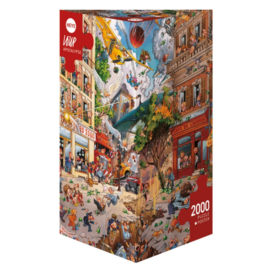 Heye (29577) - 2000 piece puzzle - Apocalypse