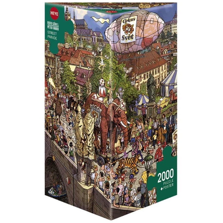 Heye Gobel/Knorr,Street Parade Jigsaw Puzzle, 2000 Piece