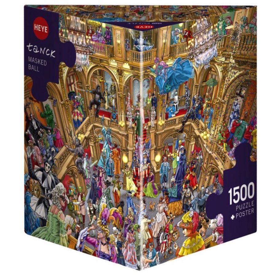 Heye Tanck, Masked Ball Jigsaw Puzzle, 1500pc