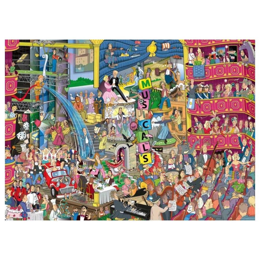 Heye Lyon, Best of Musicals Jigsaw Puzzle, 1000pc