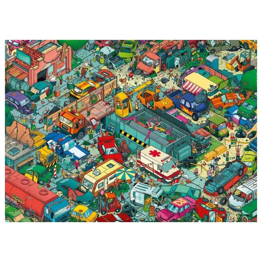 Heye Lectr, Car Cemetry Jigsaw Puzzle, 1000pc