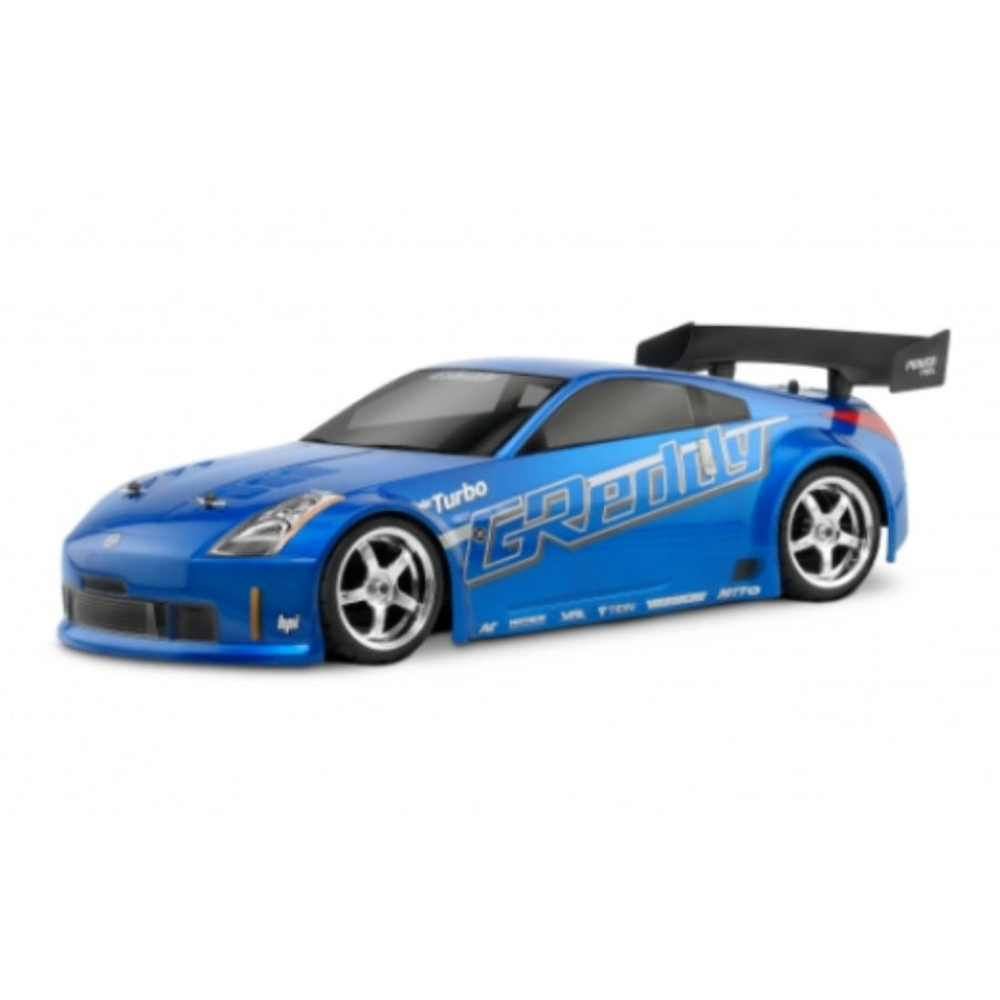 HPI Nissan 350Z Greddy Twin Turbo Body