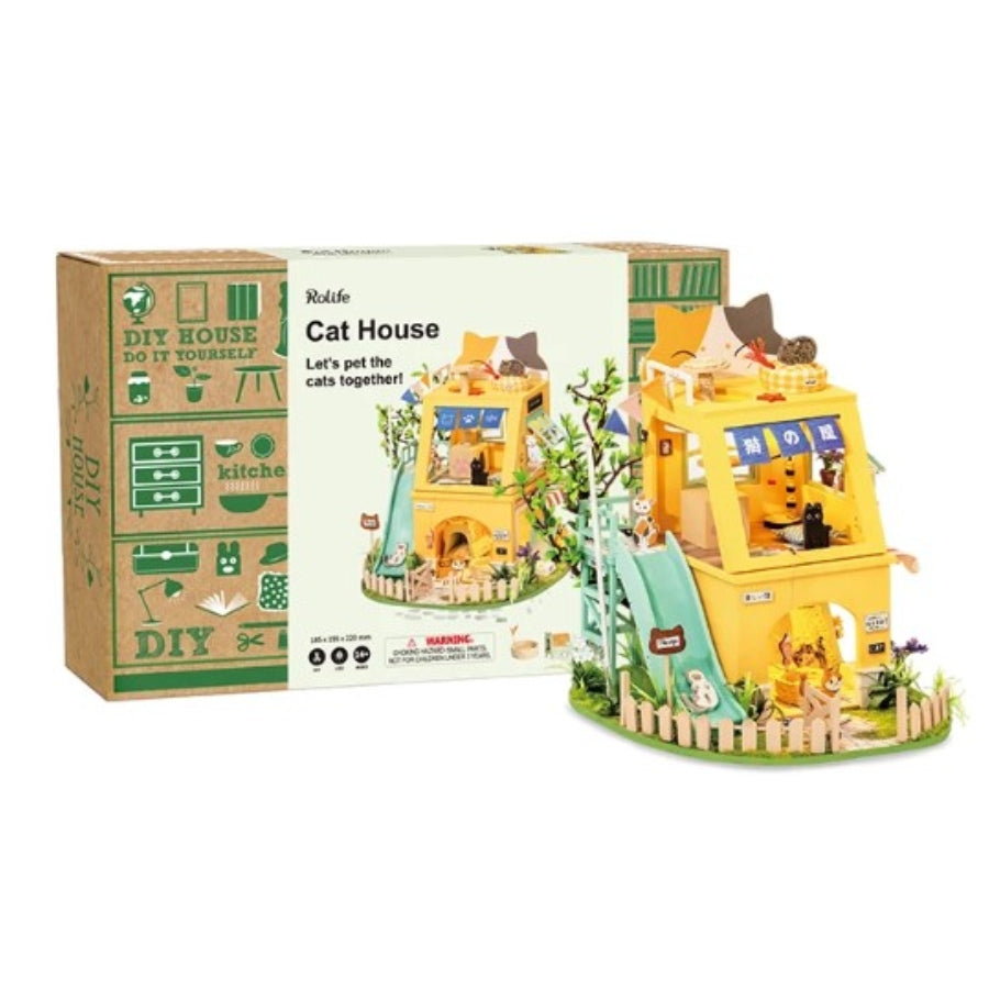 Rolife DIY House Cat House