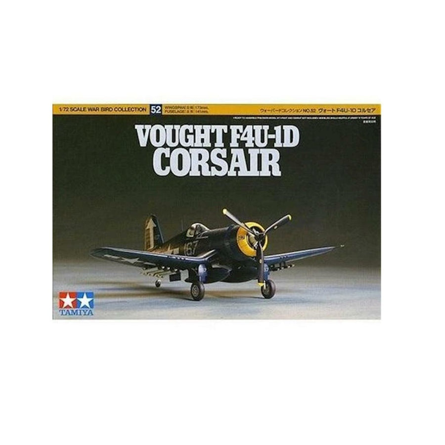 Tamiya 1/72 Vought F4U-1D Corsair Scaled Plastic Model Kit