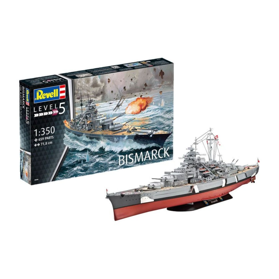 Revell 05040 1/350 Bismarck Battleship