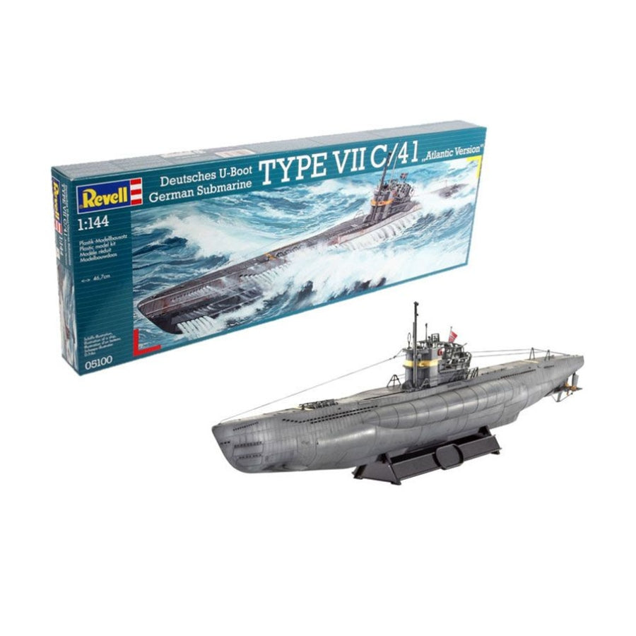 Revell 05100 1/144 Type VIIC/41 U-Boat Atlantic Version