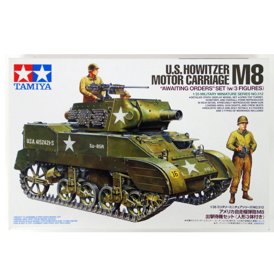 Tamiya 35312 1/35 US Howitzer Motor Carriage M8