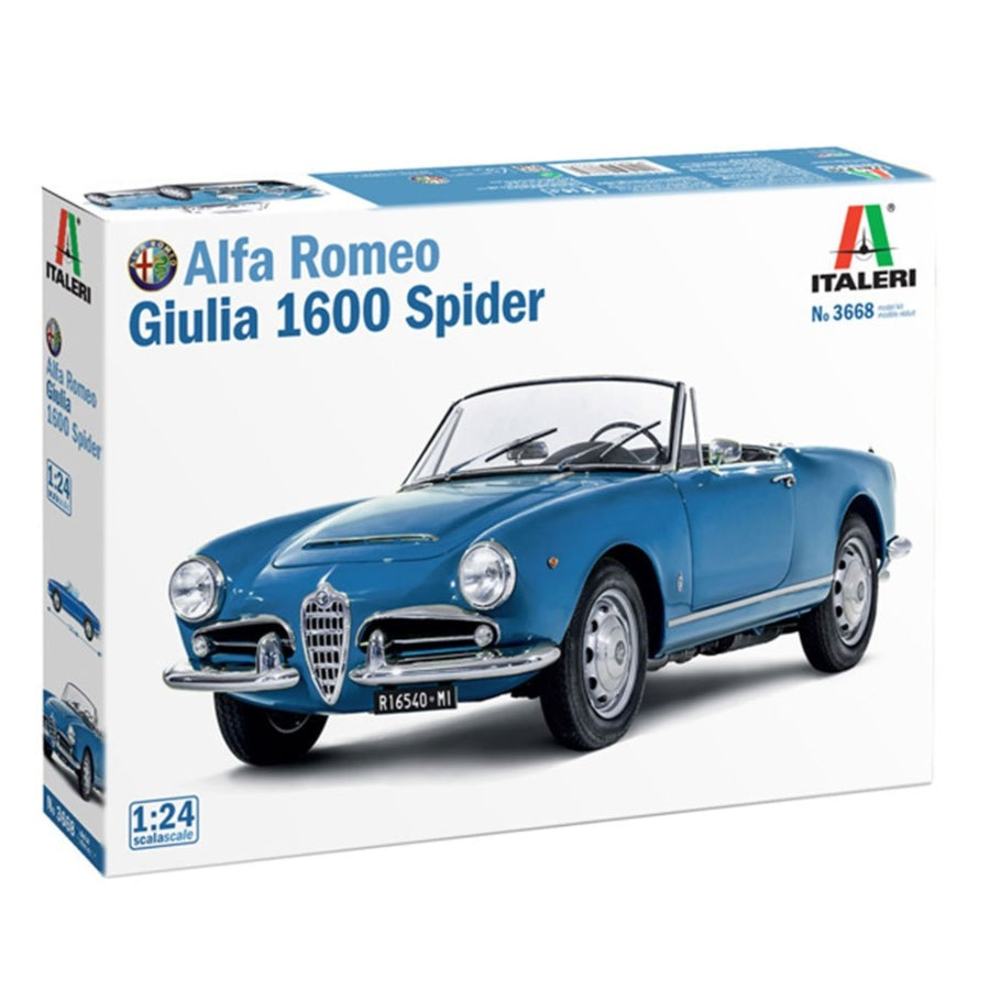 Italeri 3668 Alfa Romeo Giulia 1600 Spider