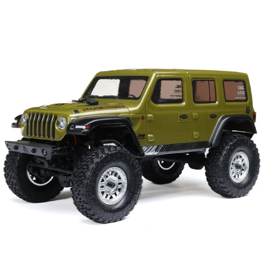 Axial 1/24 SCX24 2019 Jeep Wrangler JLU 4WD Rock Crawler Green AXI00002V3T4