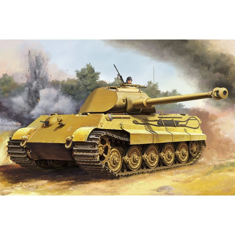 Trumpeter 00948 1/16 Pz.Kpfw.VI Sd.Kfz.182 Tiger II Porsche Early Production Vehicle Fgst.Nr.280009