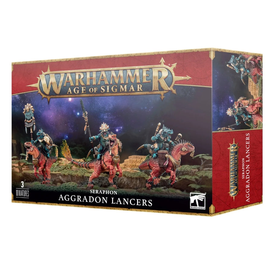 Warhammer Age of Sigmar: Seraphon - Aggradon Lancers