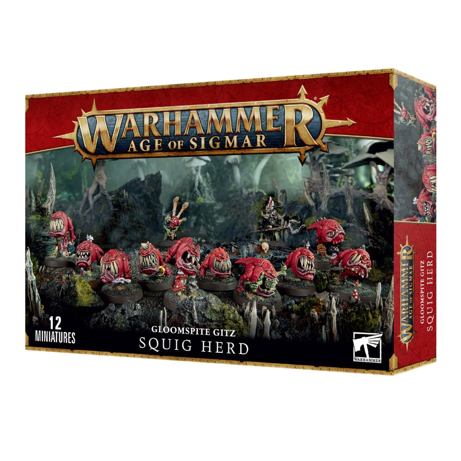 Warhammer Age of Sigmar: Gloomspite Gtiz – Squig Herd [89-48]