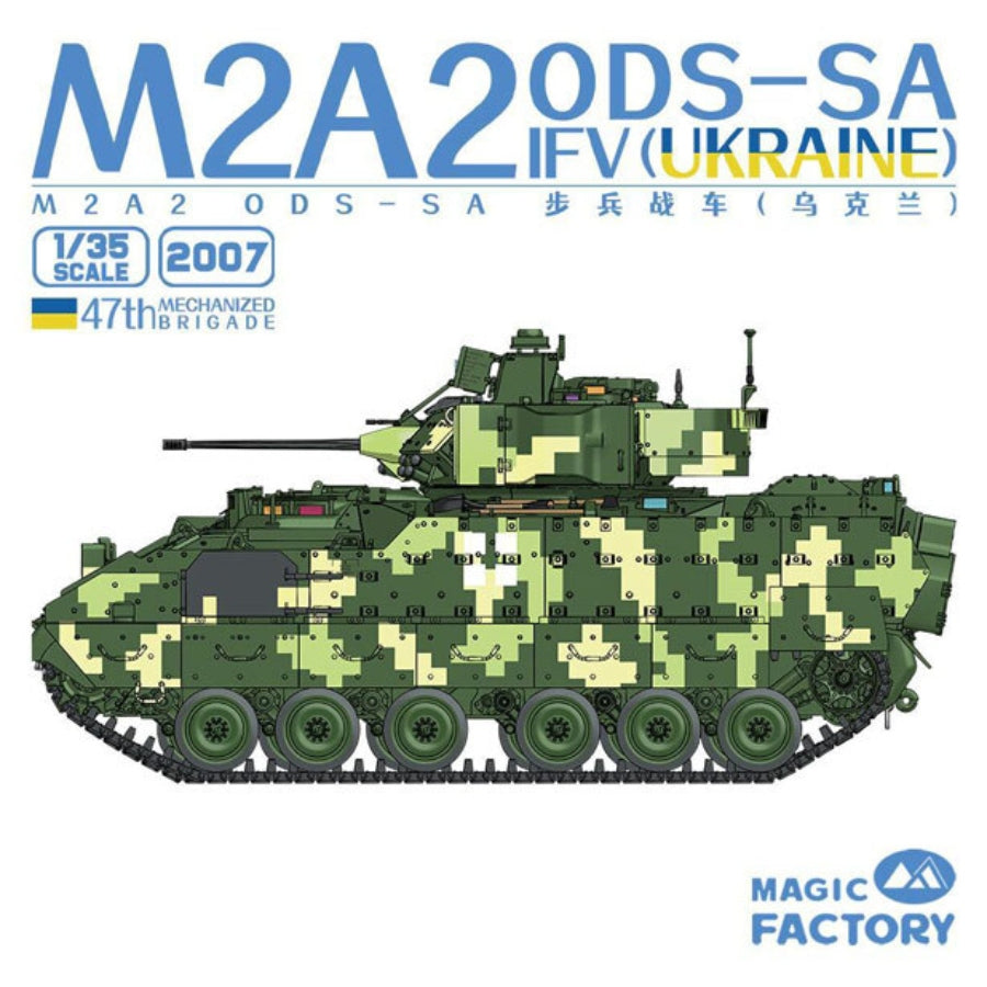 Magic Factory 2007 M2A2 ODS- SA IFV Ukraine 1/35