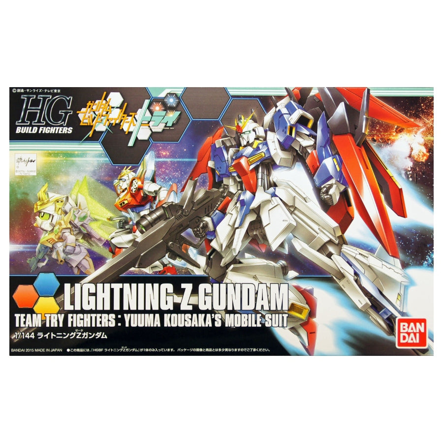 BANDAI Hg Build Fighters 040 Lightning Z Gundam 1/144 Scale Kit