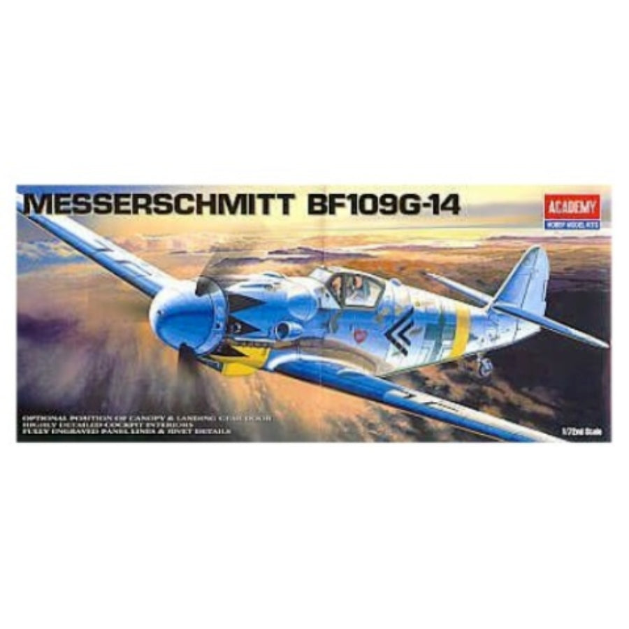 Academy 1/72 Messerschmitt BF109G-14 Plastic Model Kit [12454]