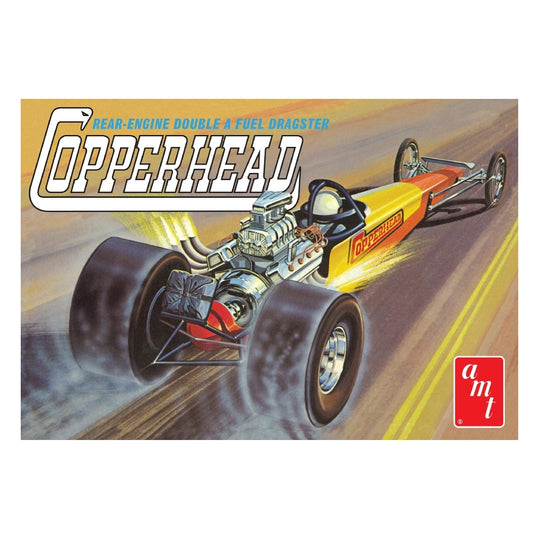 AMT 1/25 Copperhead Rear-Engine Dragster Plastic Model Kit