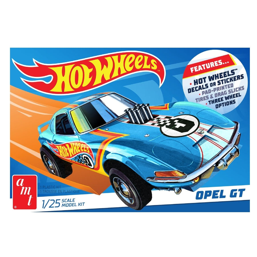 AMT 1/25 Hot Wheels Buick Opel GT  Plastic Model Kit