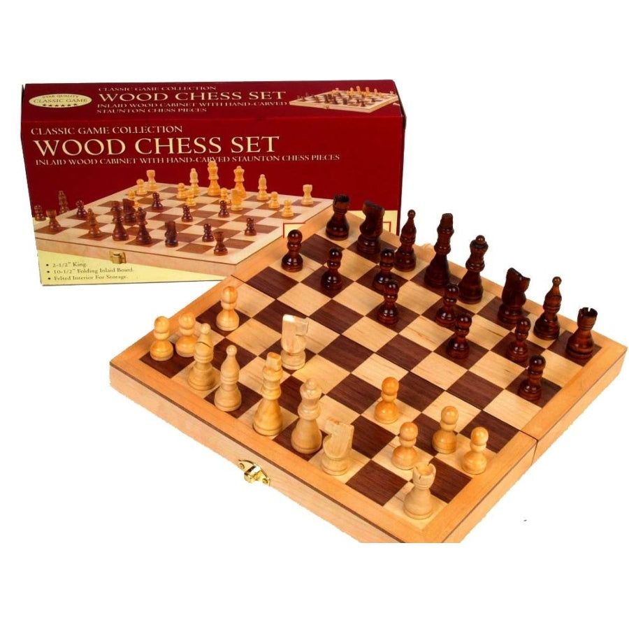 Wooden Chess Set 10.5