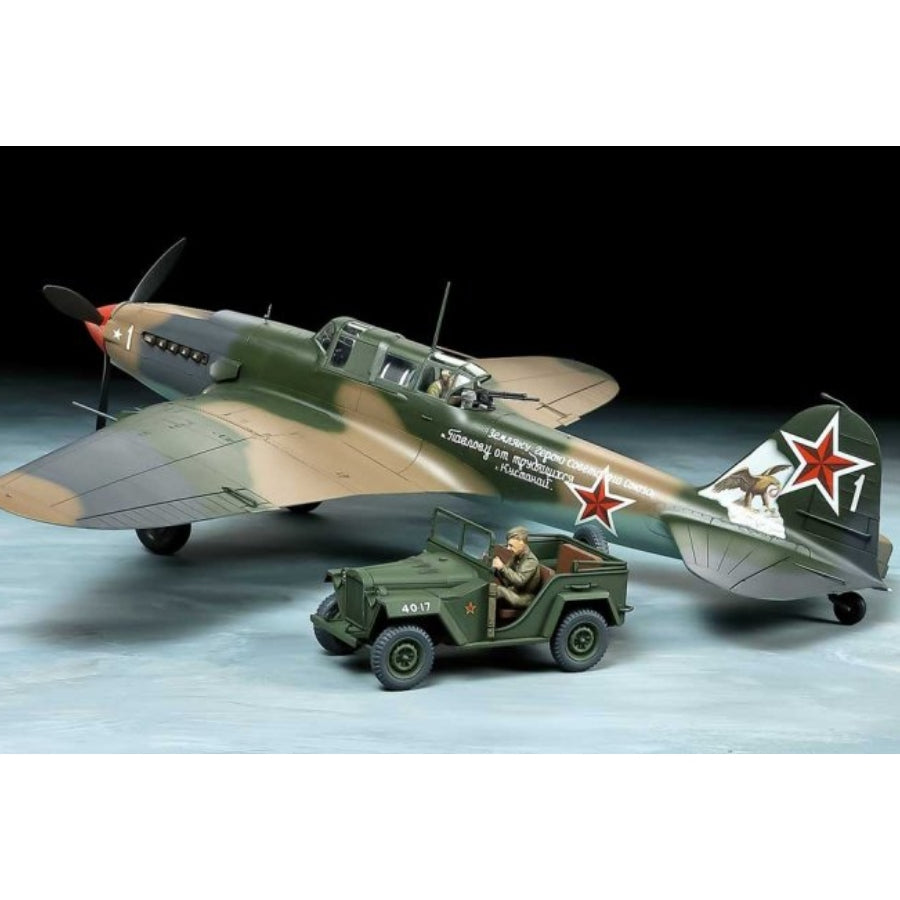 Tamiya IL-2 & GAZ-67B 1:48 Plastic Model Kit