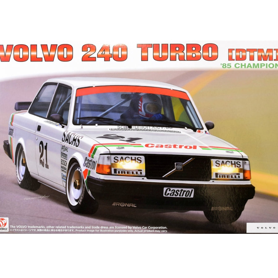 BEE-24027 Beemax 1/24 Volvo 240 Turbo (DTM) No. 85 Champion Plastic Model Kit