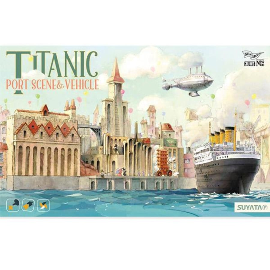 Suyata Titanic Port Scene And Vehicle Kit