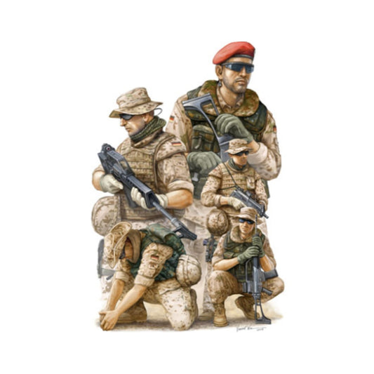 Trumpeter 00421 1/35 Modern German ISAF Soldiers in Afghanistan