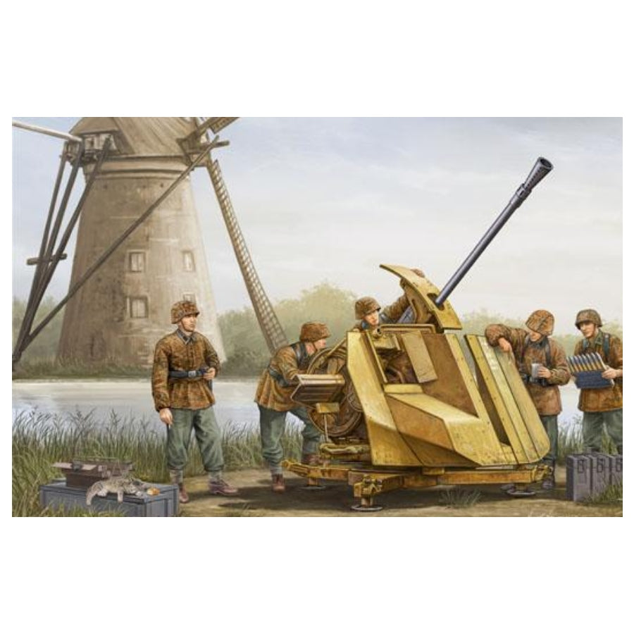 Trumpeter 1/35 FLAK 43 (German 3.7cm anti-aircraft gun) Plastic Model Kit [02311]