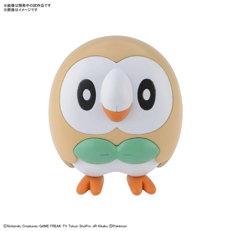 Pokemon Model Kit Quick!! 10 Rowlet